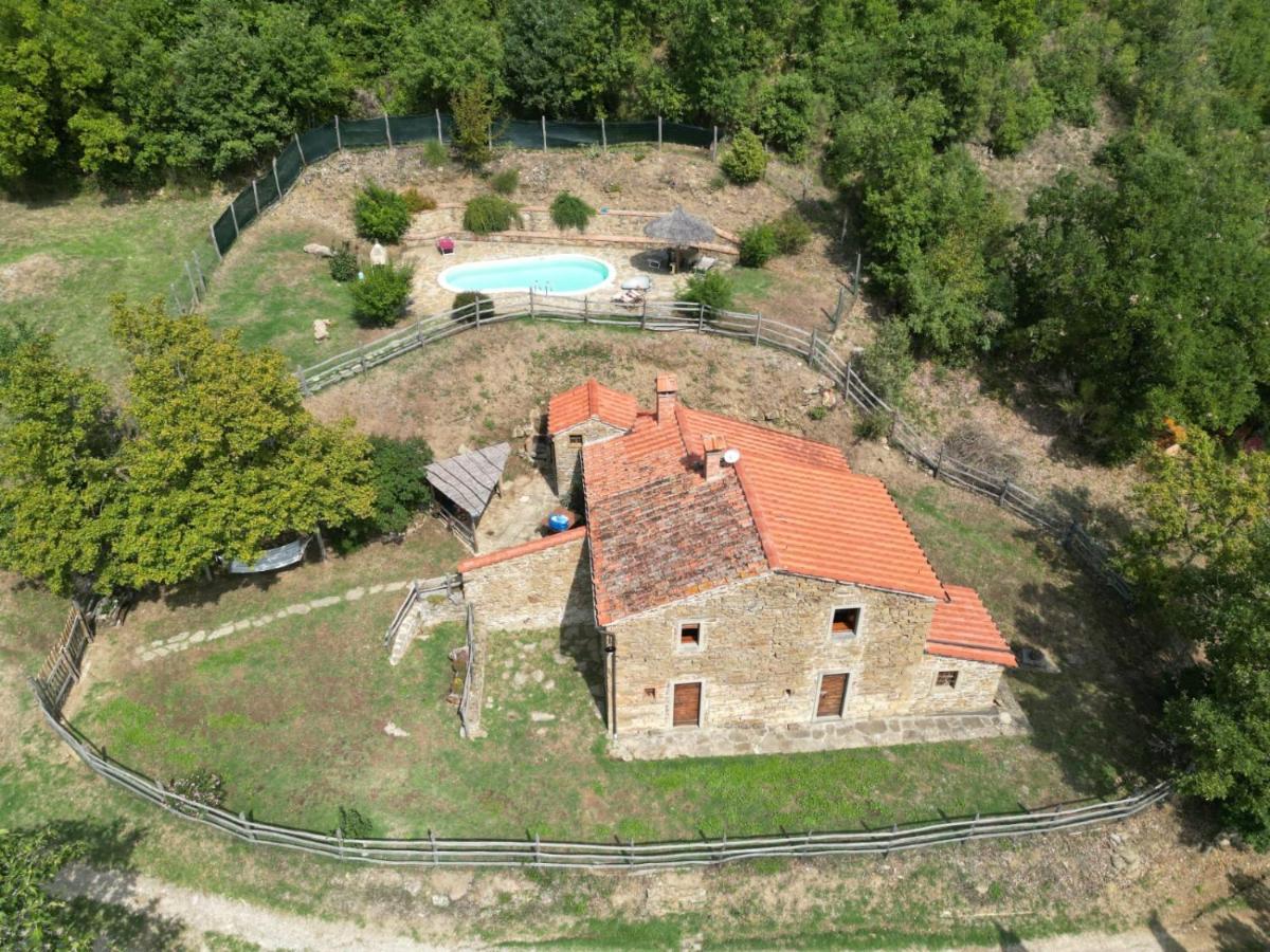 Agriturismo Con Piscina In Toscana, Tribbiano Arezzo Extérieur photo